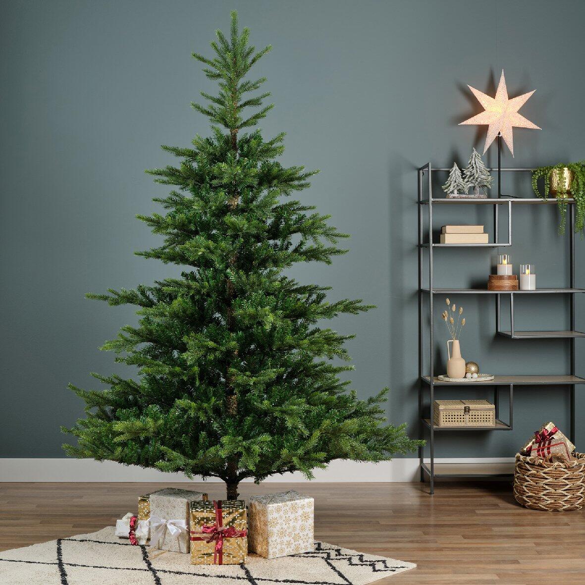 Albero di Natale artificiale Glorious Alt. 270 cm Verde abete 1