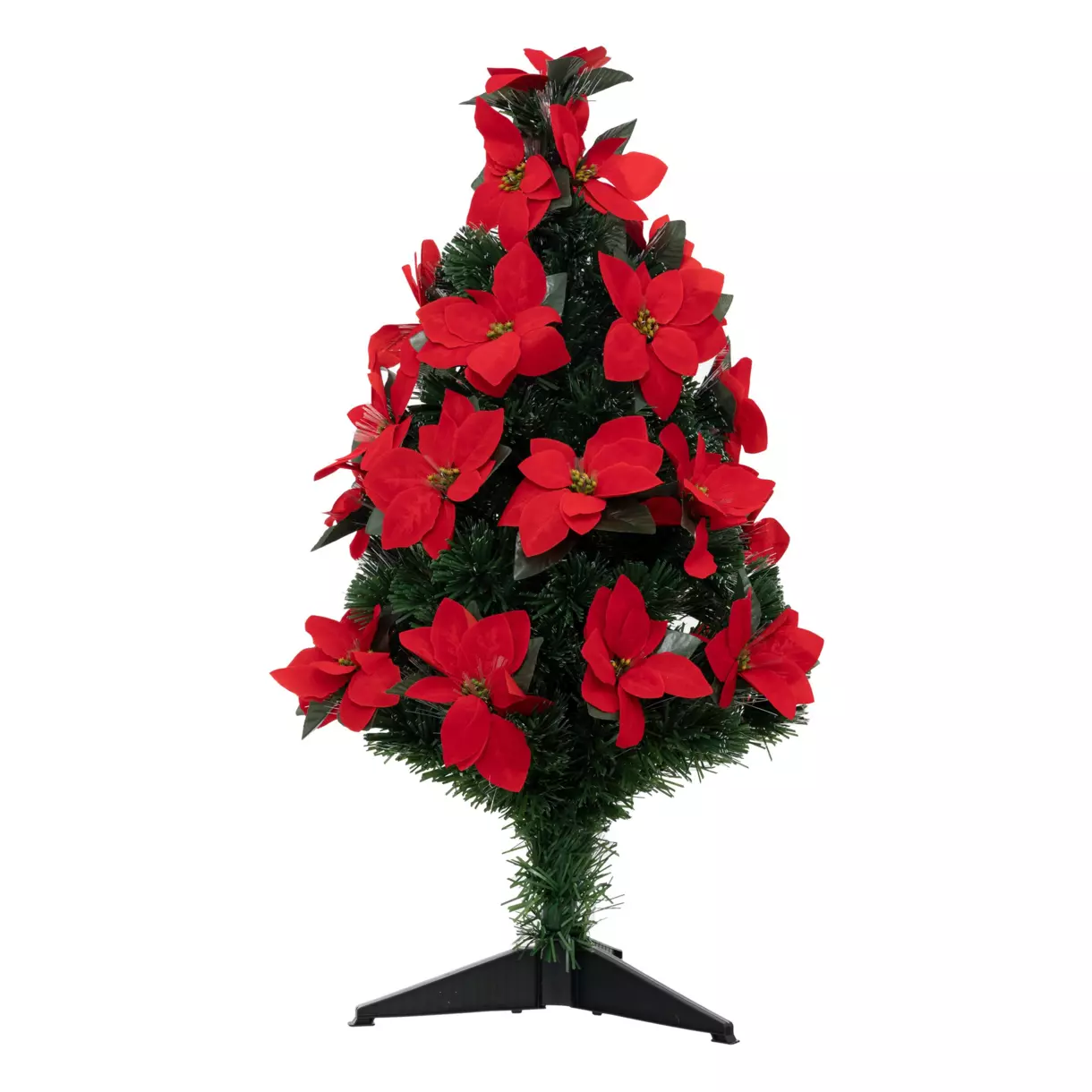Árbol artificial de Navidad con luces Riga Alto 90 cm Blanco cálido 1