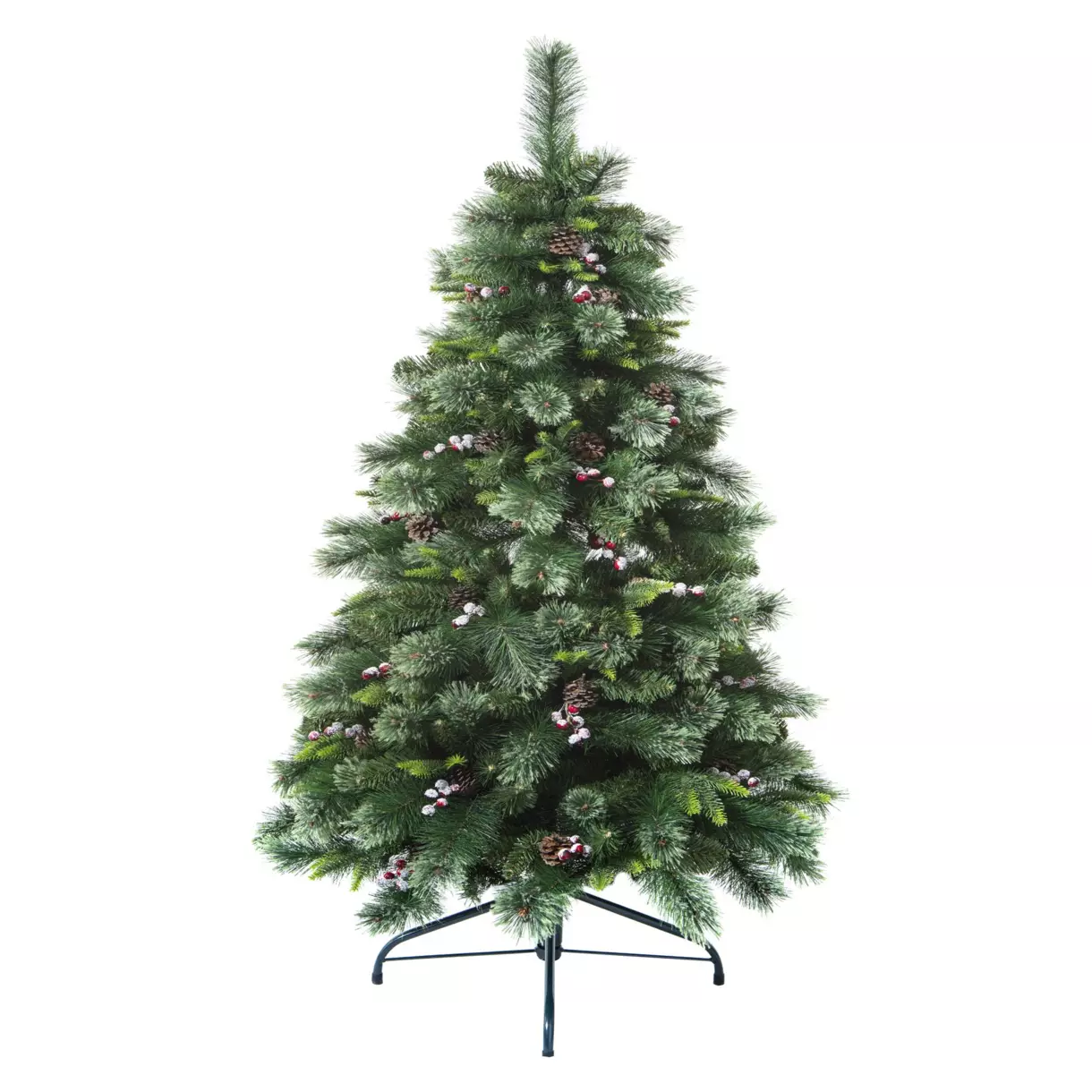 Sapin artificiel de Noël Wyoming H150 cm Vert 1