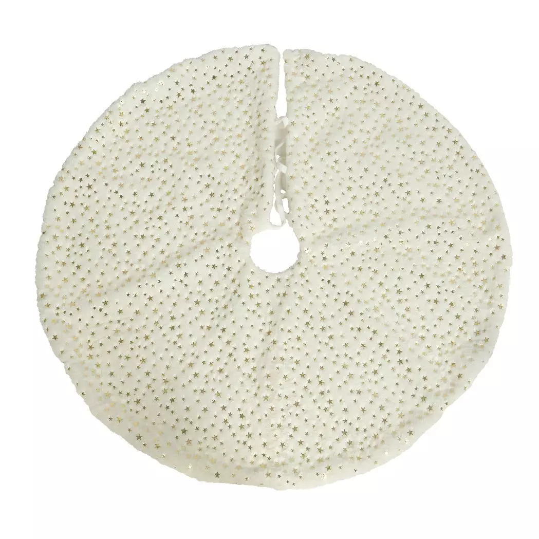 Tapis de sapin rond Etoile 1