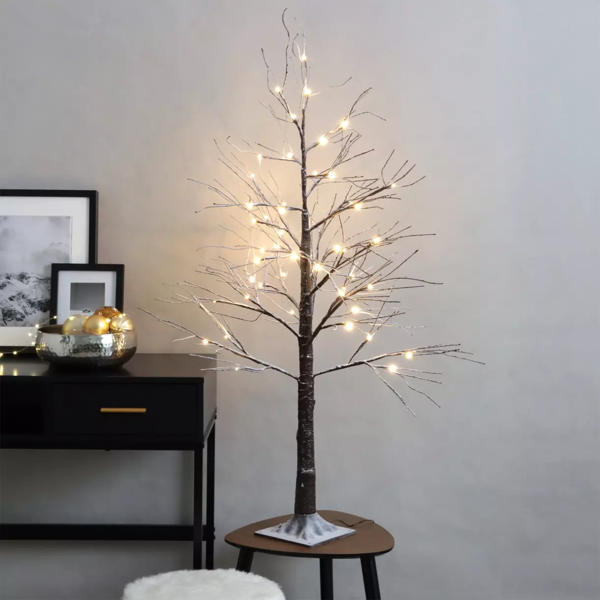 Peuplier lumineux Loay H125 cm Blanc chaud 1
