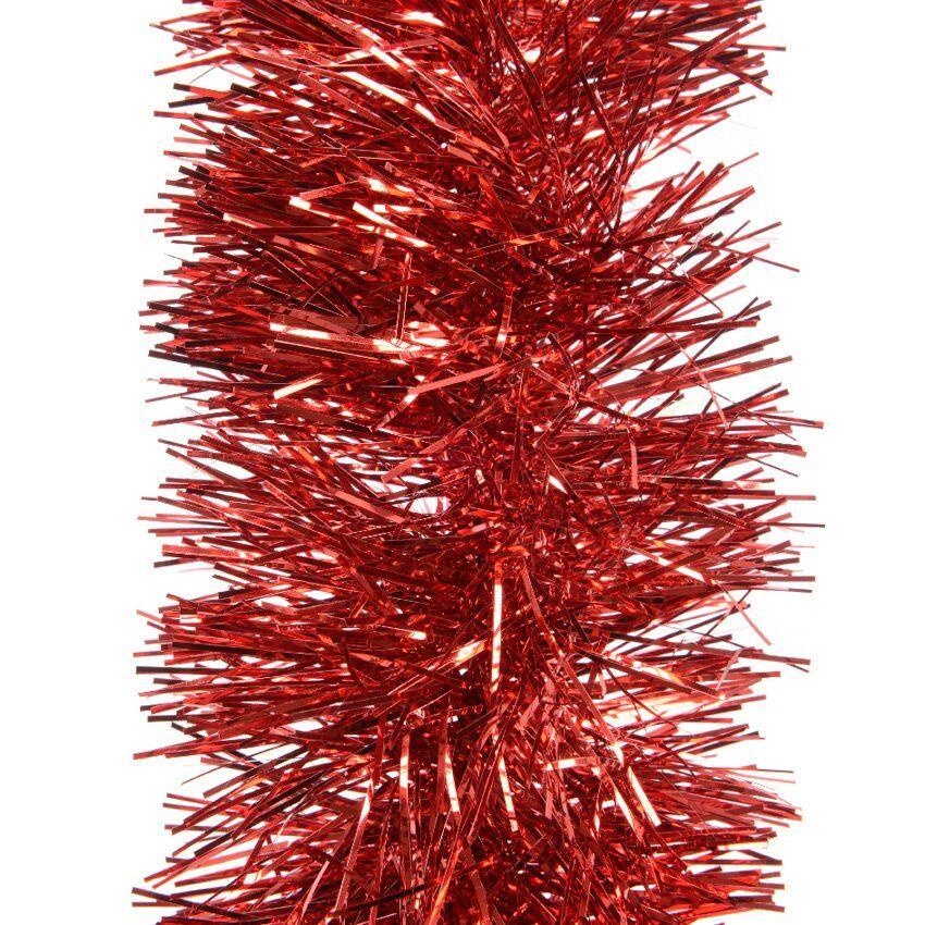 Guirnalda de Navidad (D10 cm) Luxe Alpine Rojo
 1