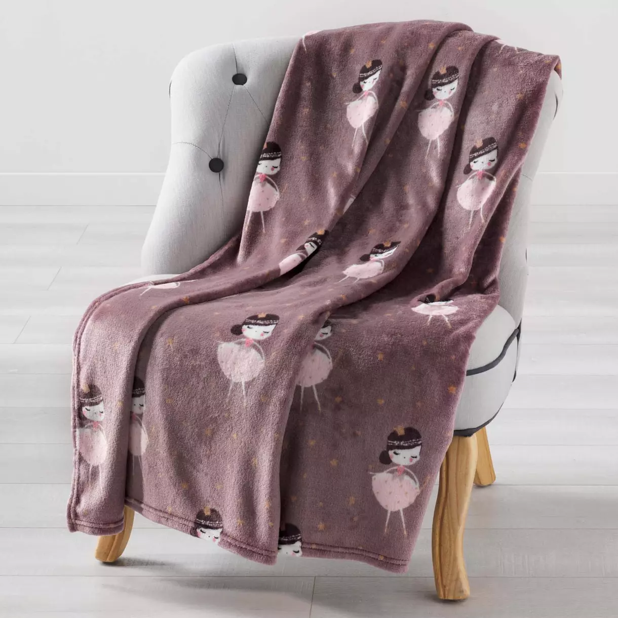 Manta tersa (150 cm) Petite princesse Violeta 1