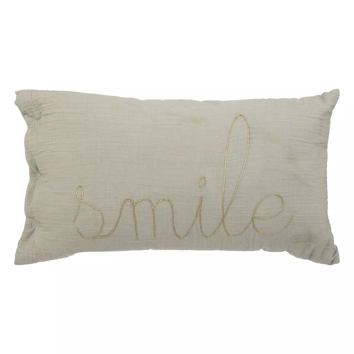 Coussin rectangulaire enfant (50 cm) Lili Vert