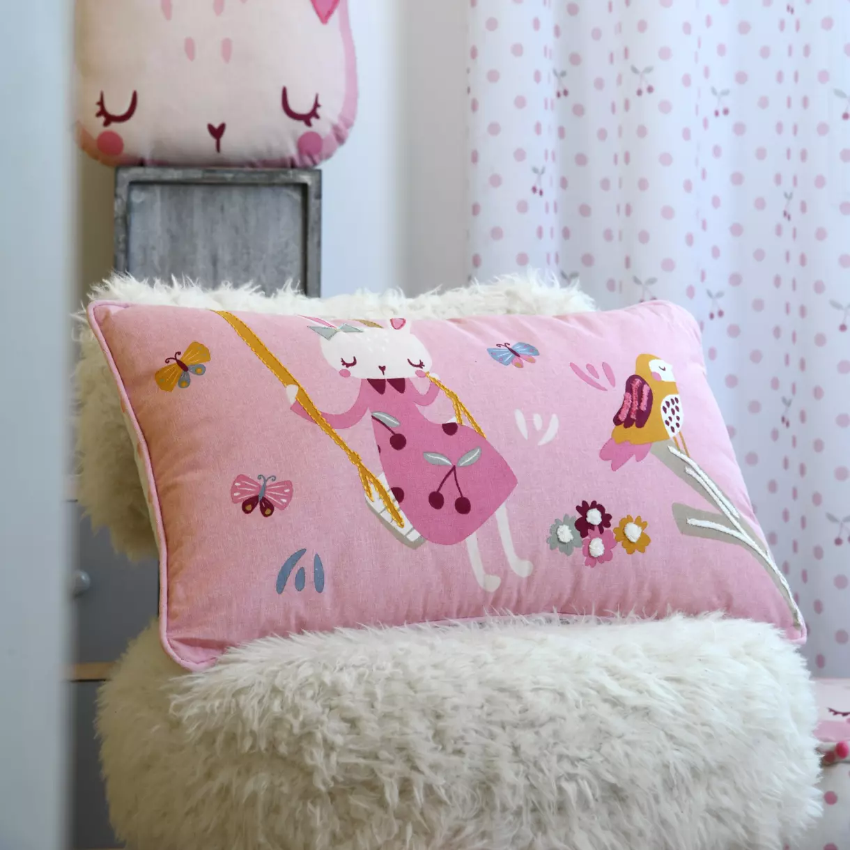 Coussin rectangulaire enfant Matty Rose