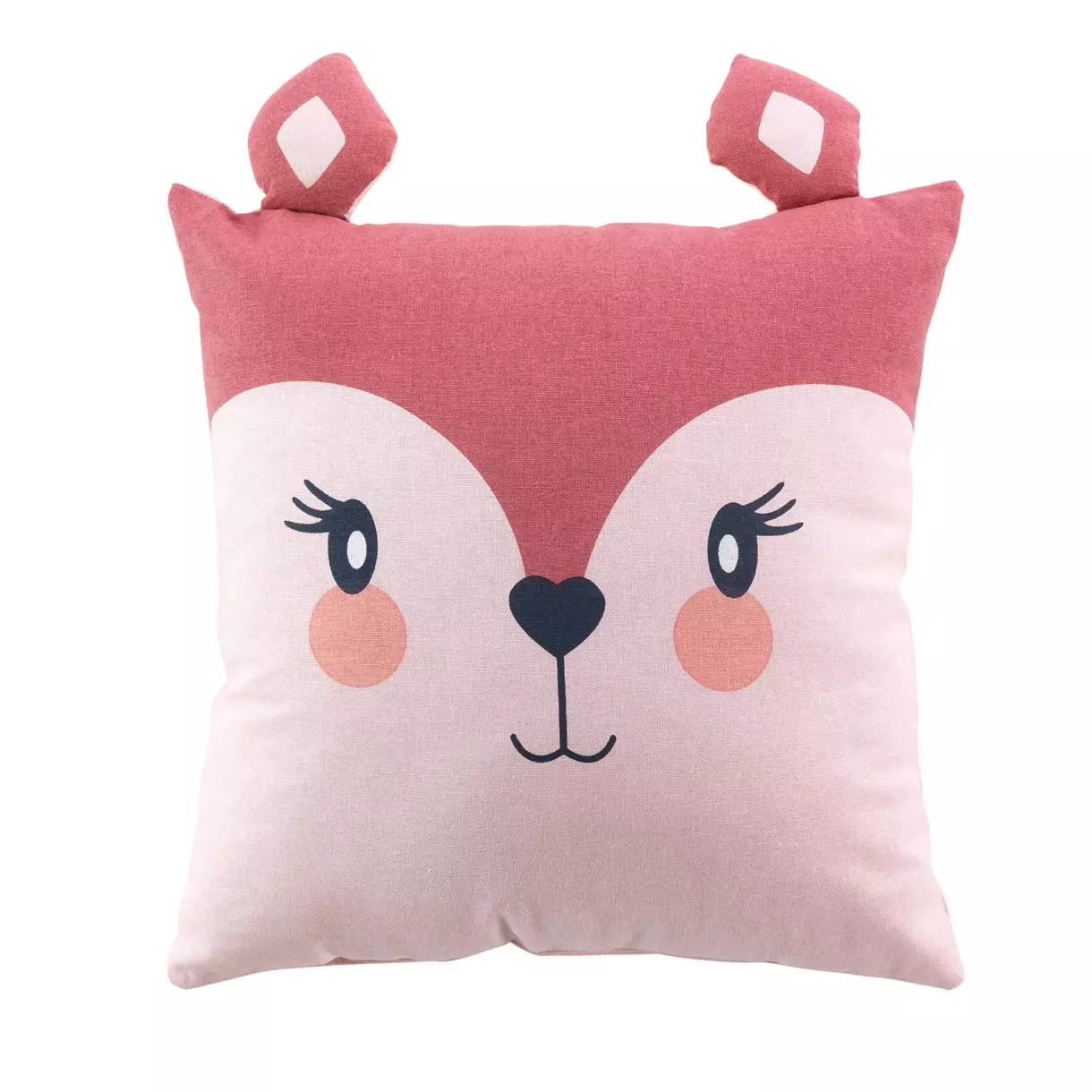 Cojín cuadrado Infantil Bambi Rosa