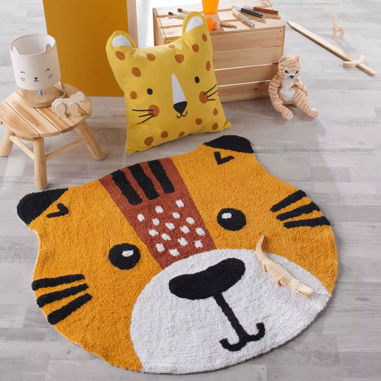 Alfombra (90 cm) Timmy Amarillo 1