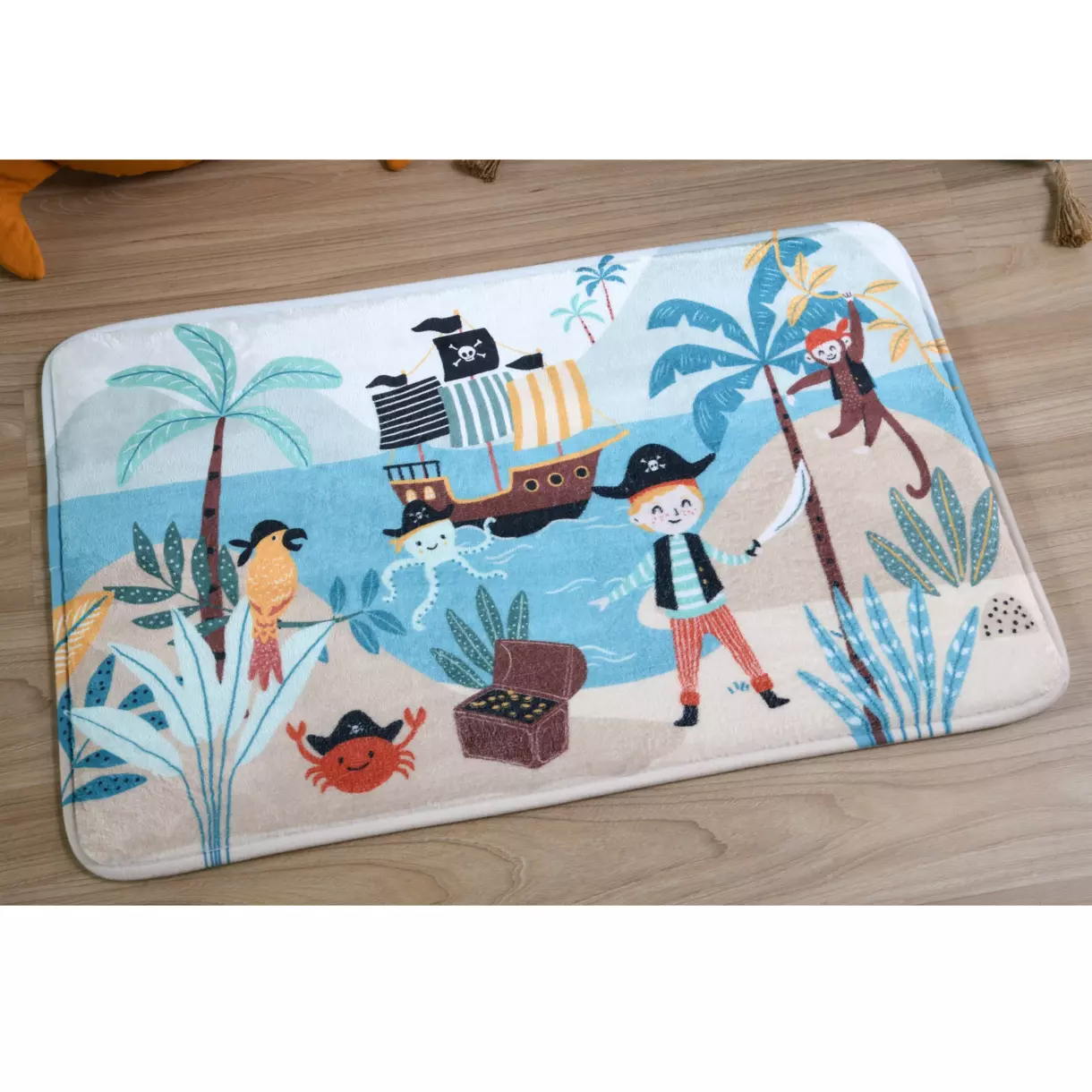 Tapijt antislip (75 cm) Edouard Meerkleurig 1
