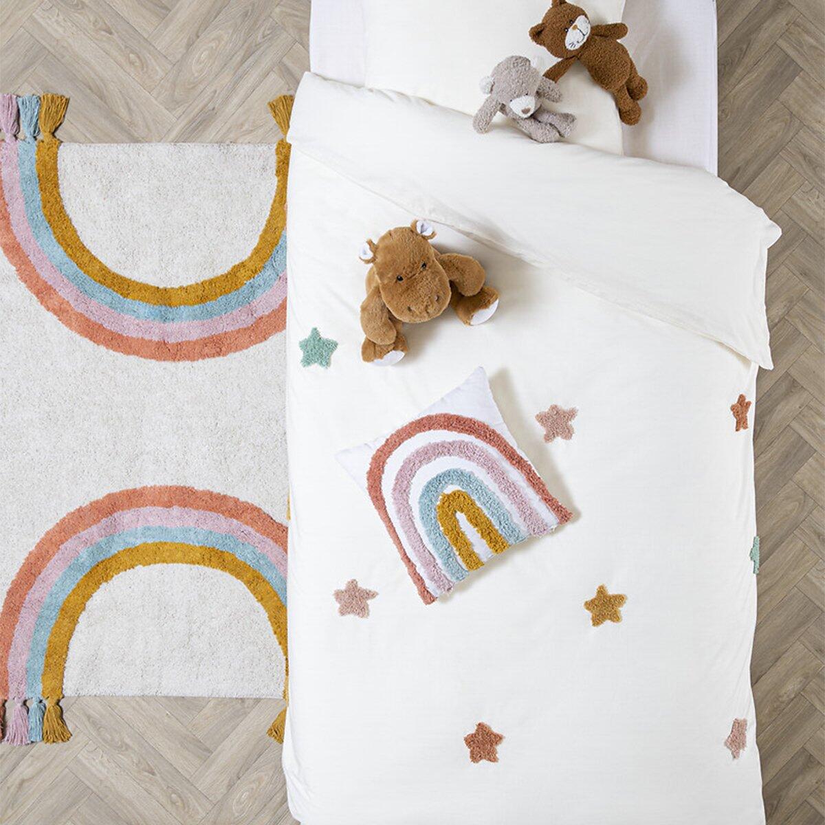 Funda nórdica y une funda de almohada infantil  algodón (140 cm) Etela Multicolor 1