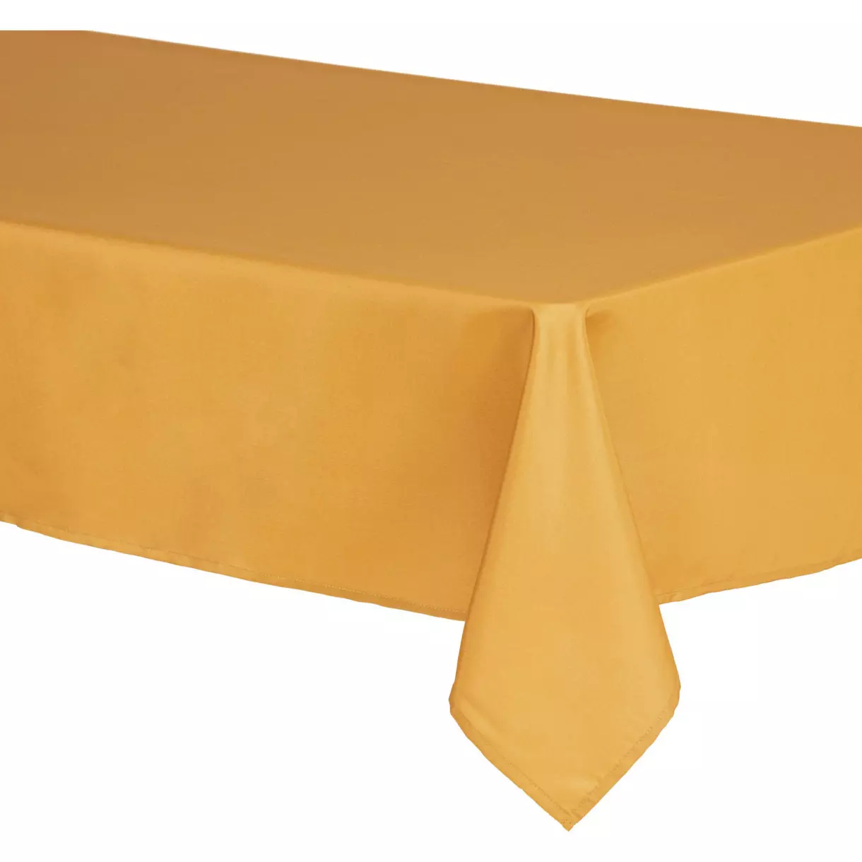 Mantel rectangular anti manchas (L300 cm) Mina Amarillo ocre 1