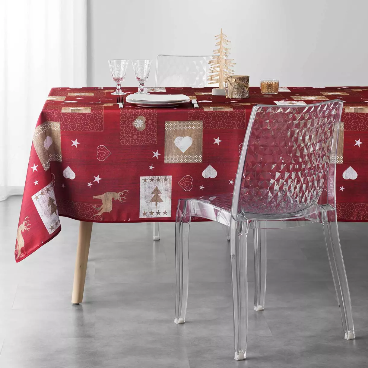 Mantel rectangular (L300 cm) Agustín Rojo 1