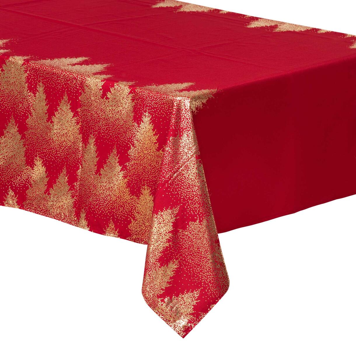 Nappe rectangulaire (L240 cm) Sapin Rouge 1