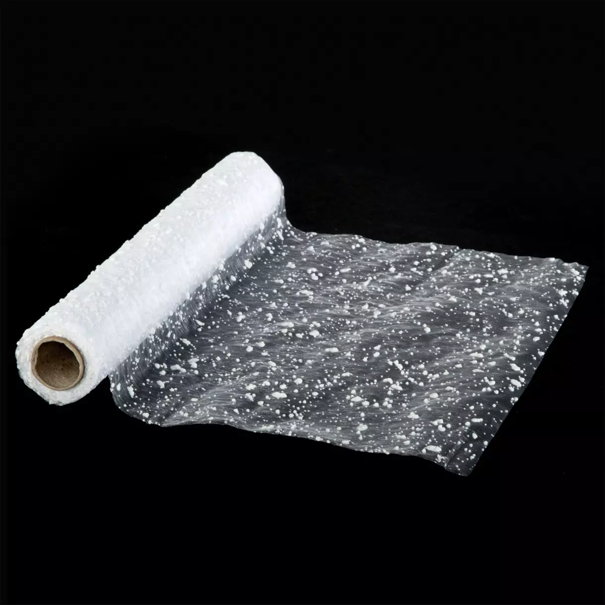 Chemin de table Neige Blanc 1