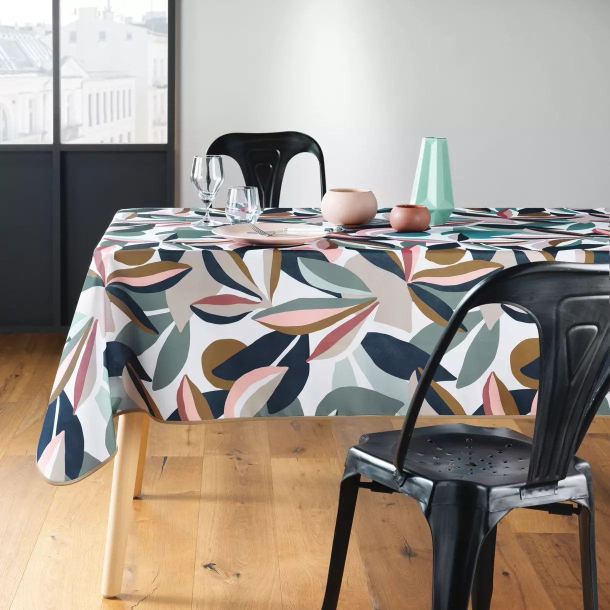 Mantel rectangular anti manchas (240 cm) Lavinia Multicolor 1