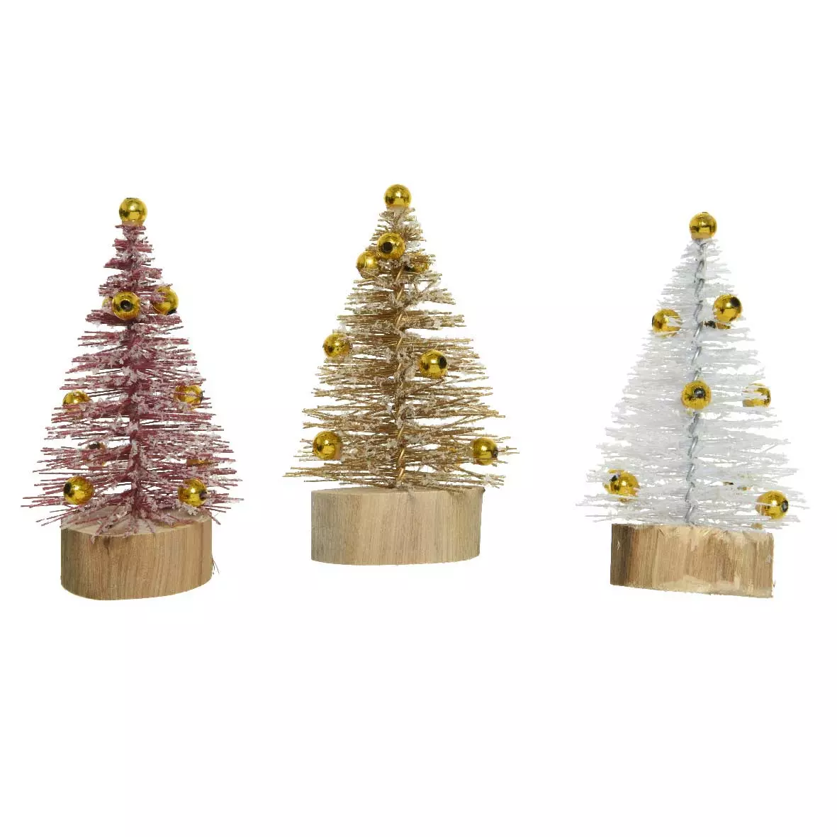 Set de décorations à parsemer petits sapins Multicolore 1