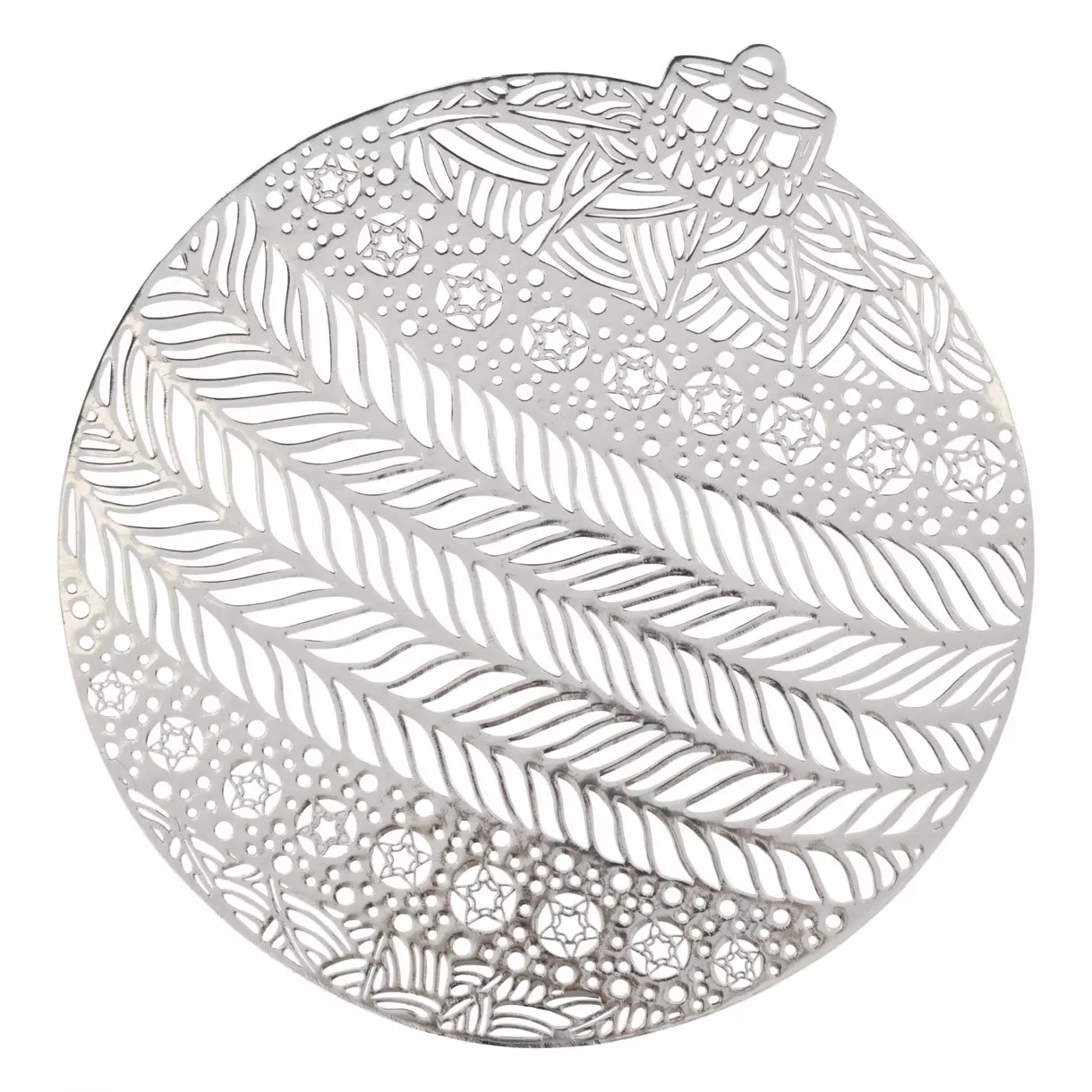 Tischset Boule Silber