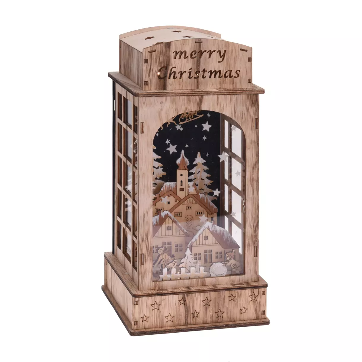 Farolillo de Navidad deportes de invierno Natural  LED 1