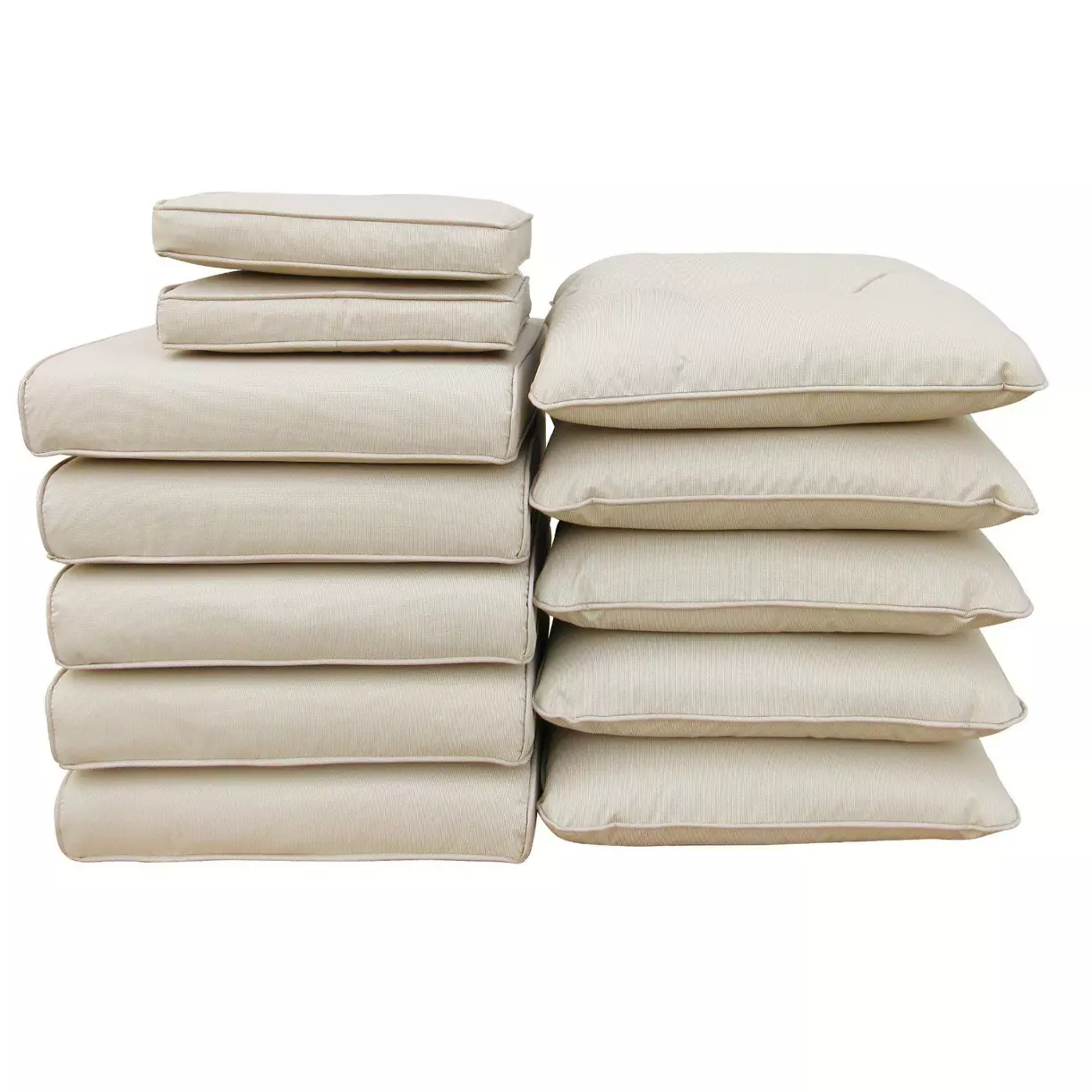 Cuscini di ricambio per salotto da giardino Tivoli - Beige 1