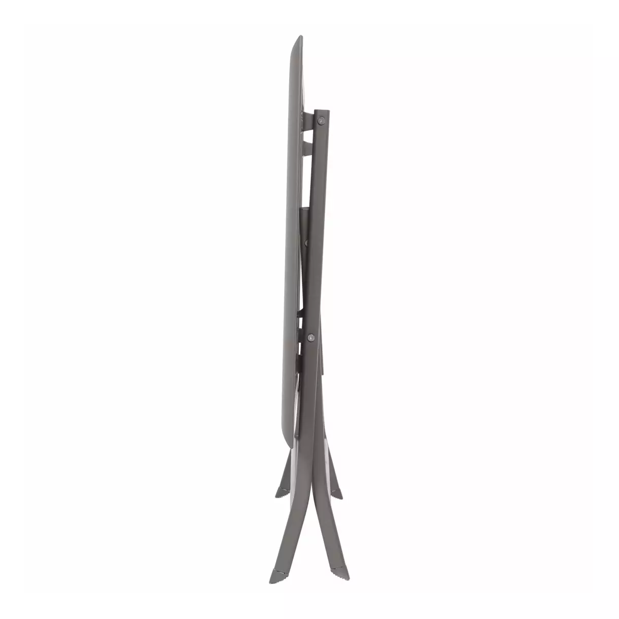 Table de jardin pliante Aluminium Azua (110 x 71 cm) - Marron tonka 6