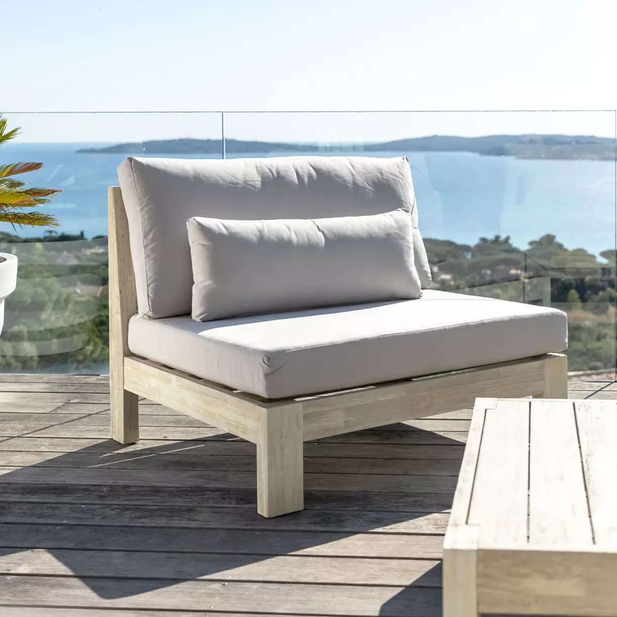 Sillón de jardín Borneo - Arena 1