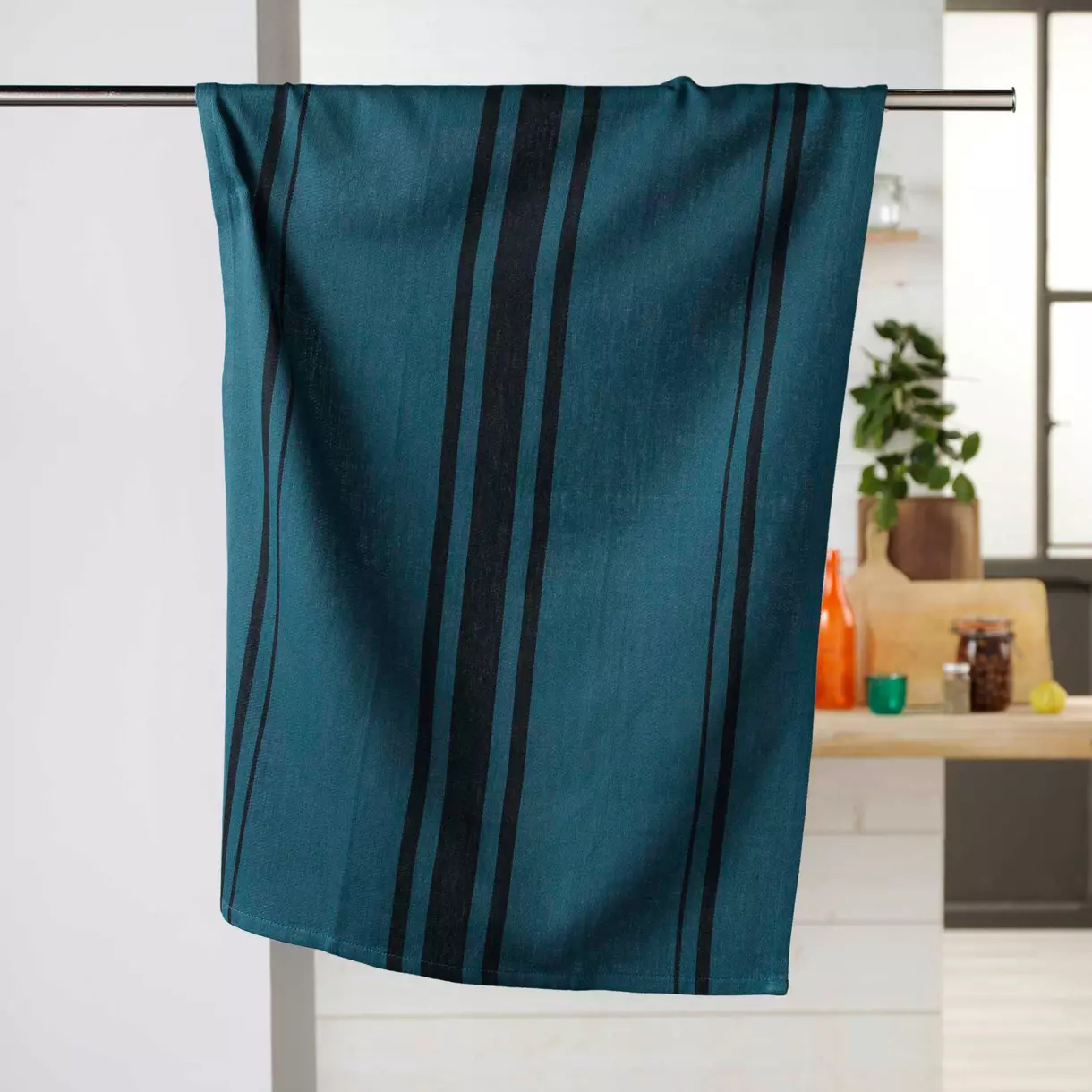 Torchon (70 cm) Comptoir Bleu marine 1
