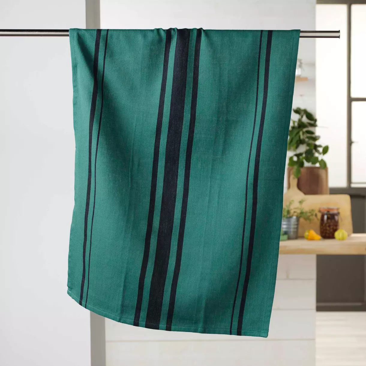 Paño de cocina (70 cm) Comptoir Verde Esmeralda 1