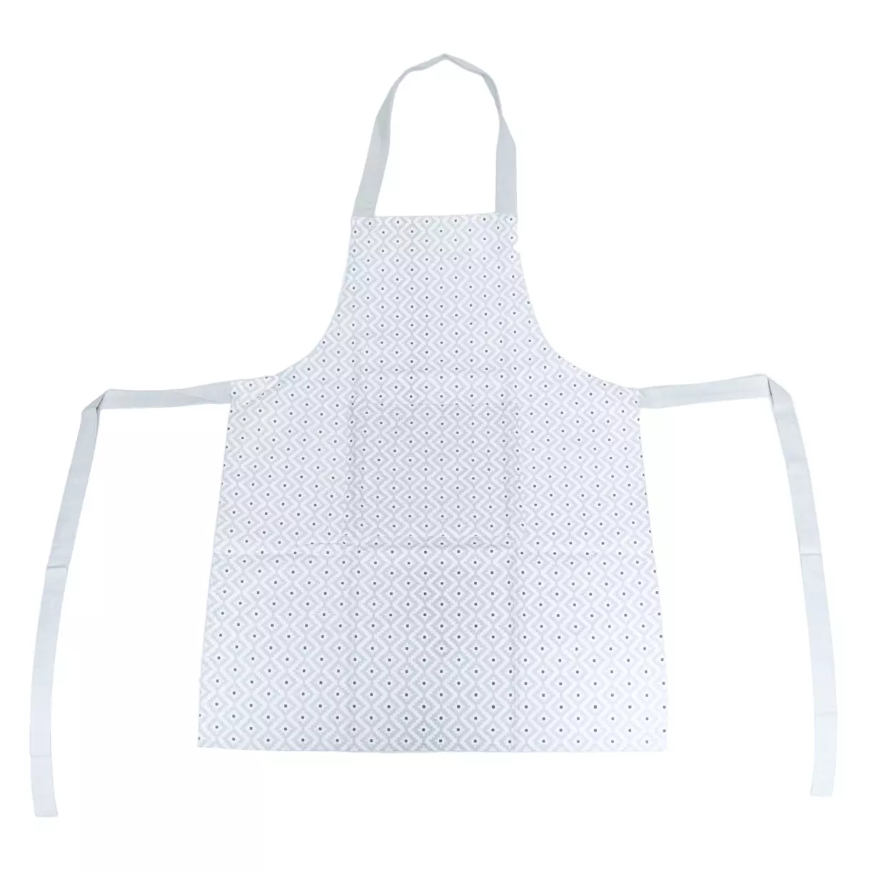 Delantal con bolsillo Ethnik Gris 1
