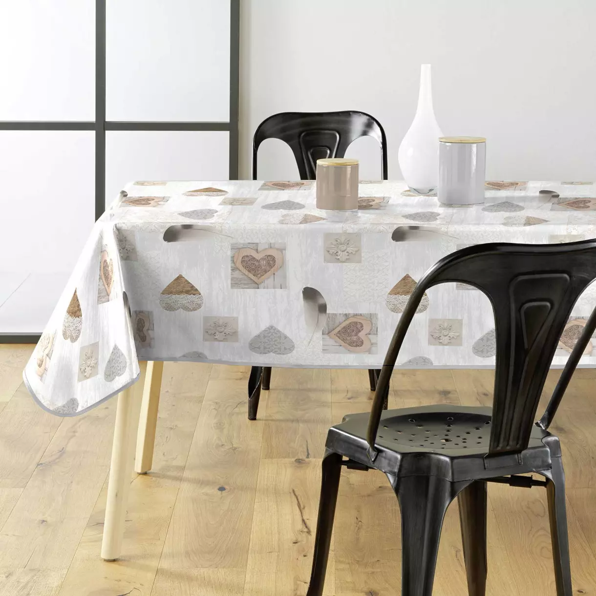 Mantel rectangular PVC (L240 cm) Delicia Topo 1