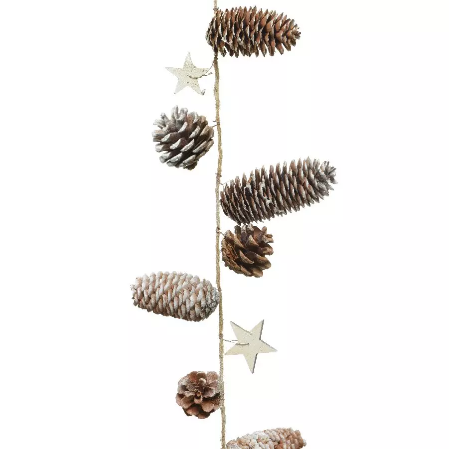 Guirnalda con adornos Zéli Natural 1