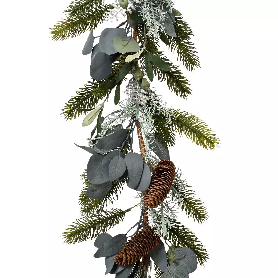 Guirlande décorée Modin Vert 1
