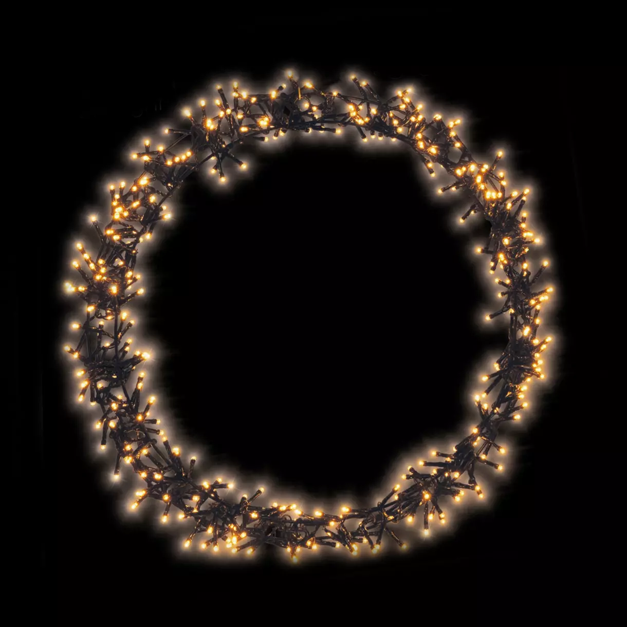 Corona de Navidad luminosa 400 LED Blanco cálido 1