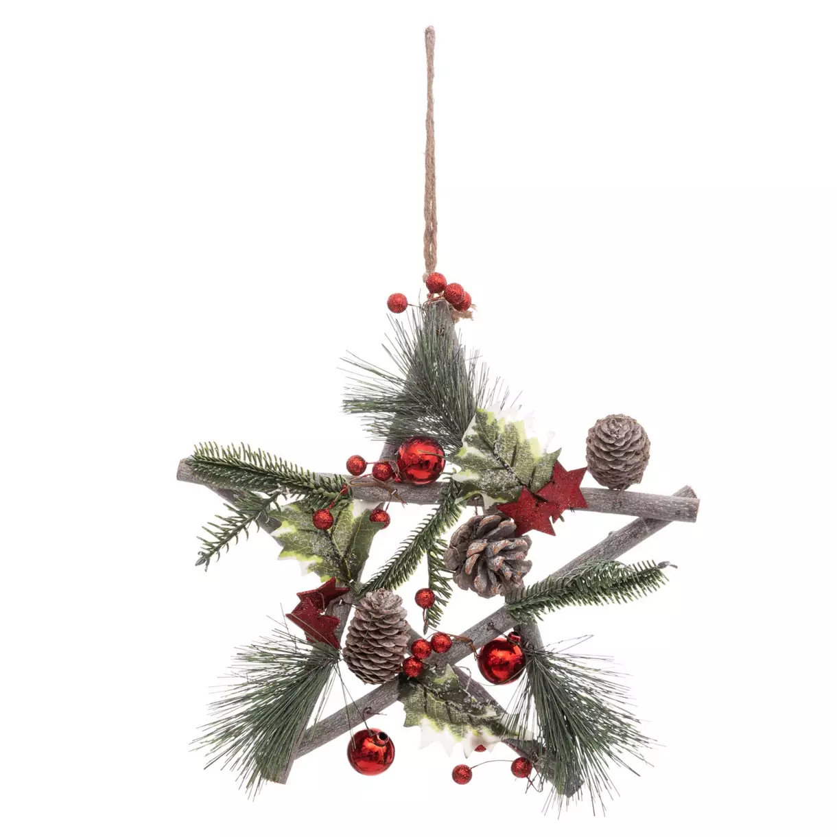 Corona de Navidad Estrella Estrella 1