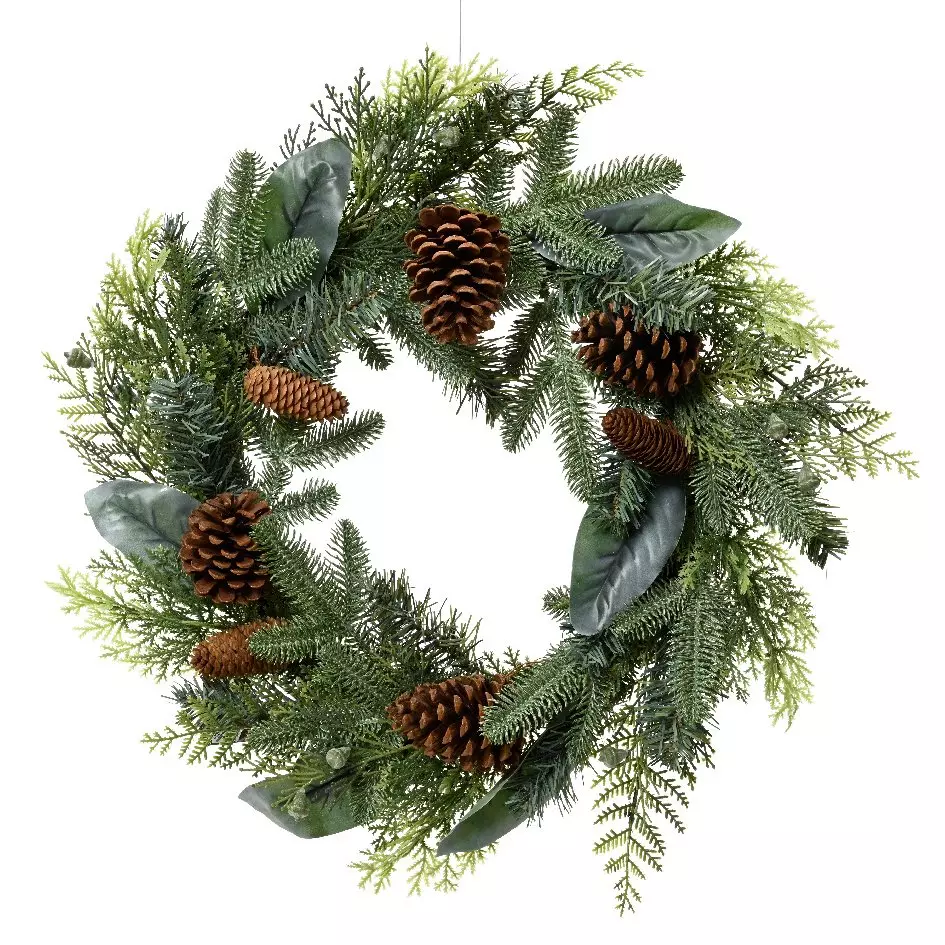 Couronne de Noël Pins 1