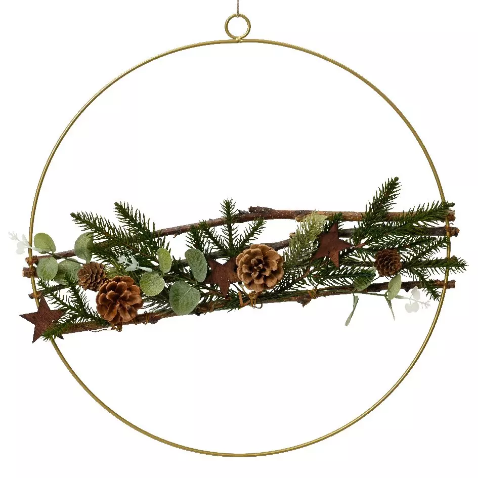 Corona de Navidad decorada Sircus 1
