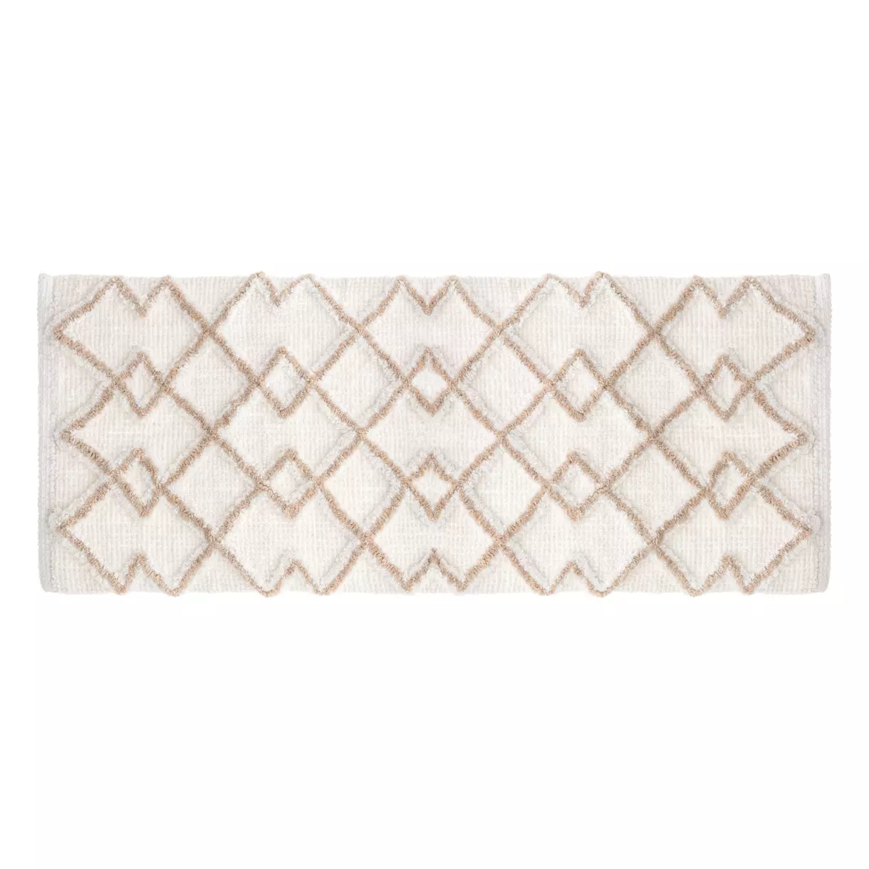 Alfombra para el baño en algodón (120 cm) Maro Topo 1
