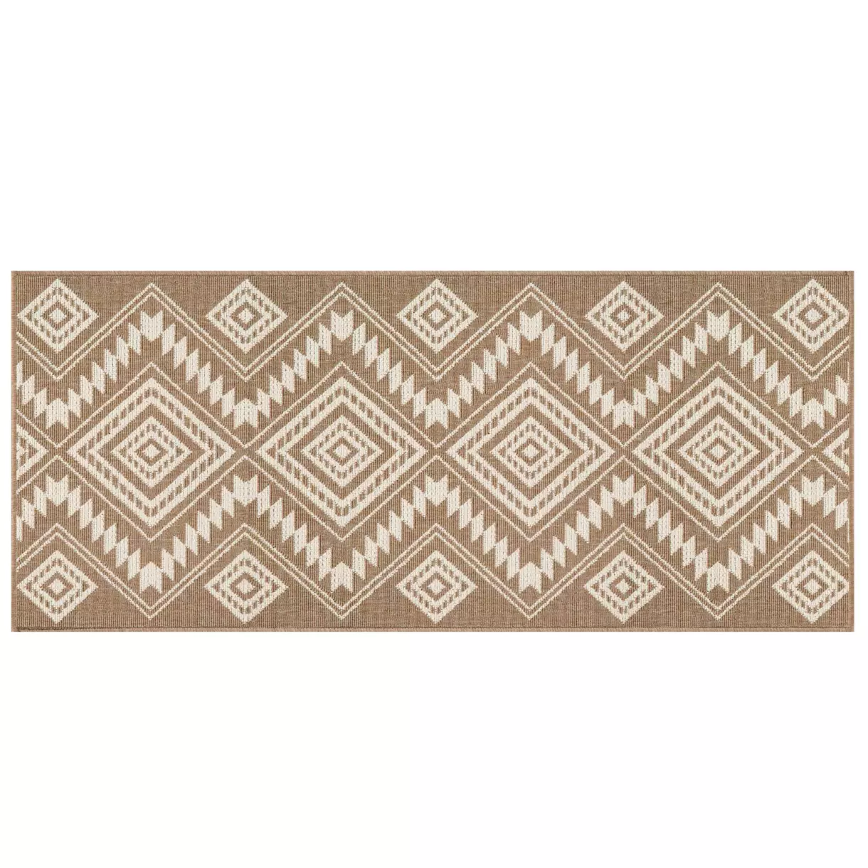 Tapis antidérapant (120 cm) Lexy Beige 1