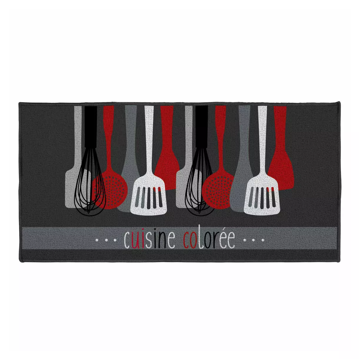 Tapis multi-usage (120 cm) Cuisinette Rouge 1