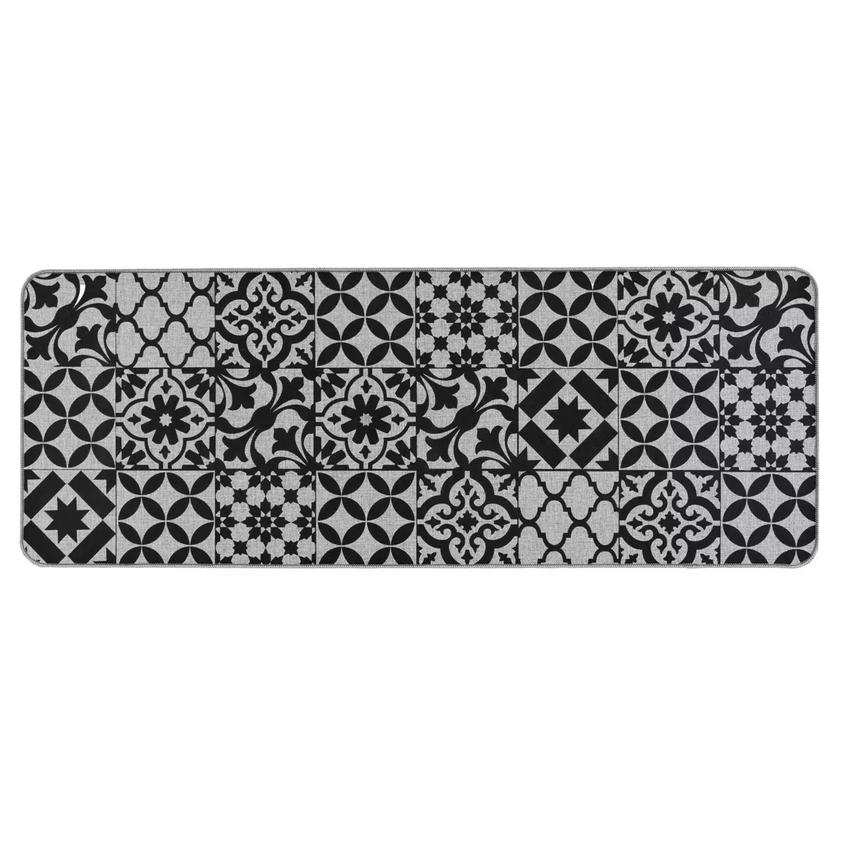 Tapis multi-usage (120 cm) Bizancia Noir 1