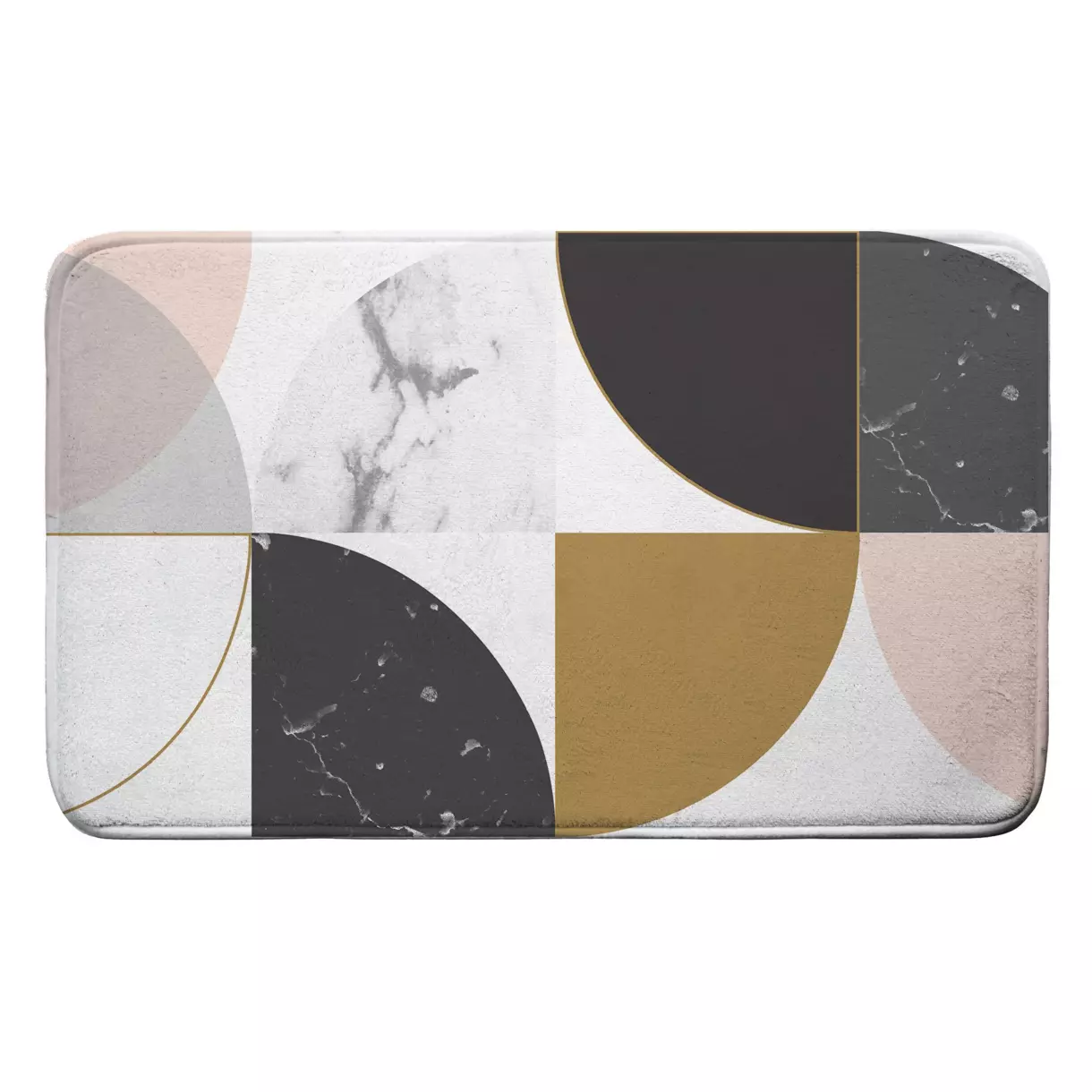 Tapis de bain (75 cm) Geomarbre Multicolore 1
