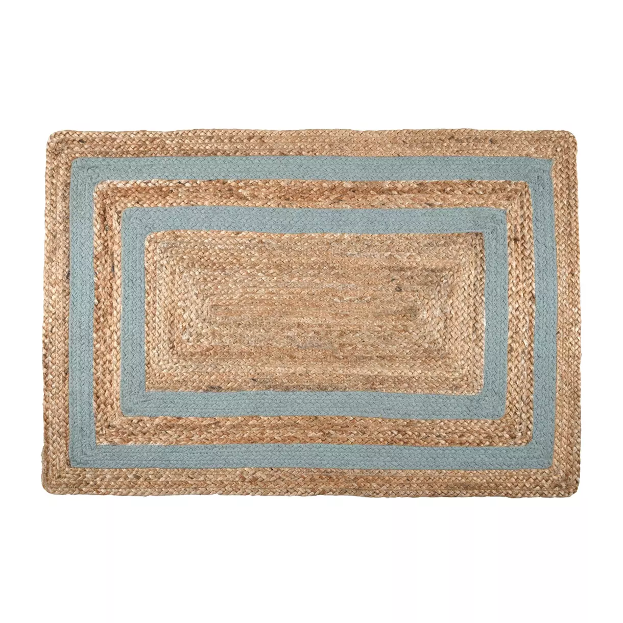 Tapis jute (90 cm) Berry Vert sauge 1