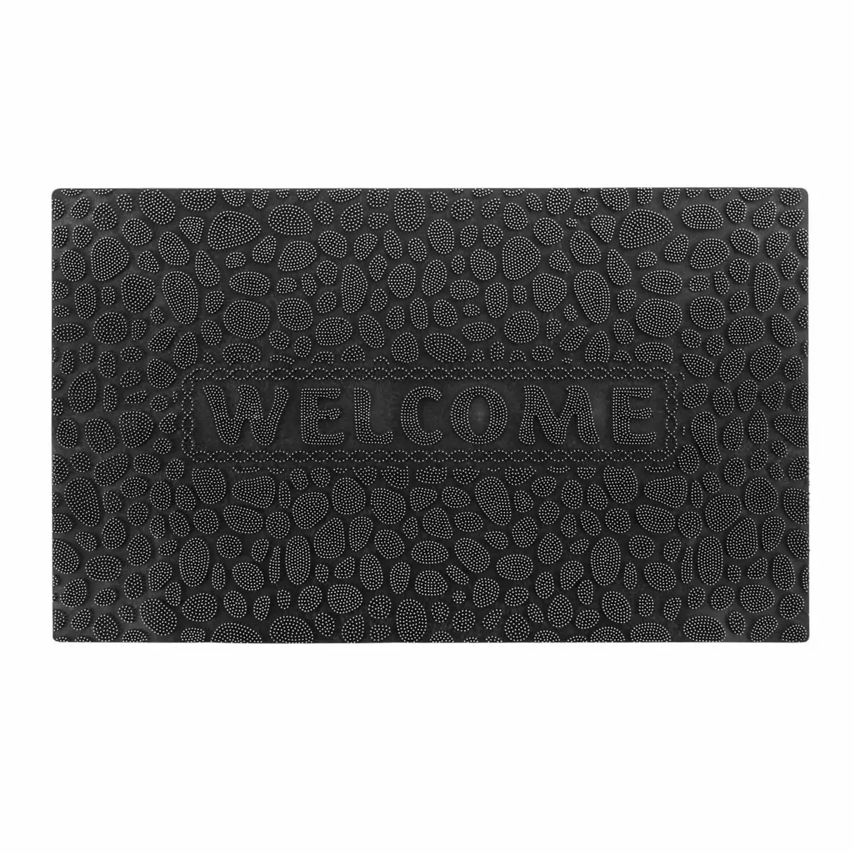 Tapis d'entrée antidérapant (74 cm) Venida Noir 1