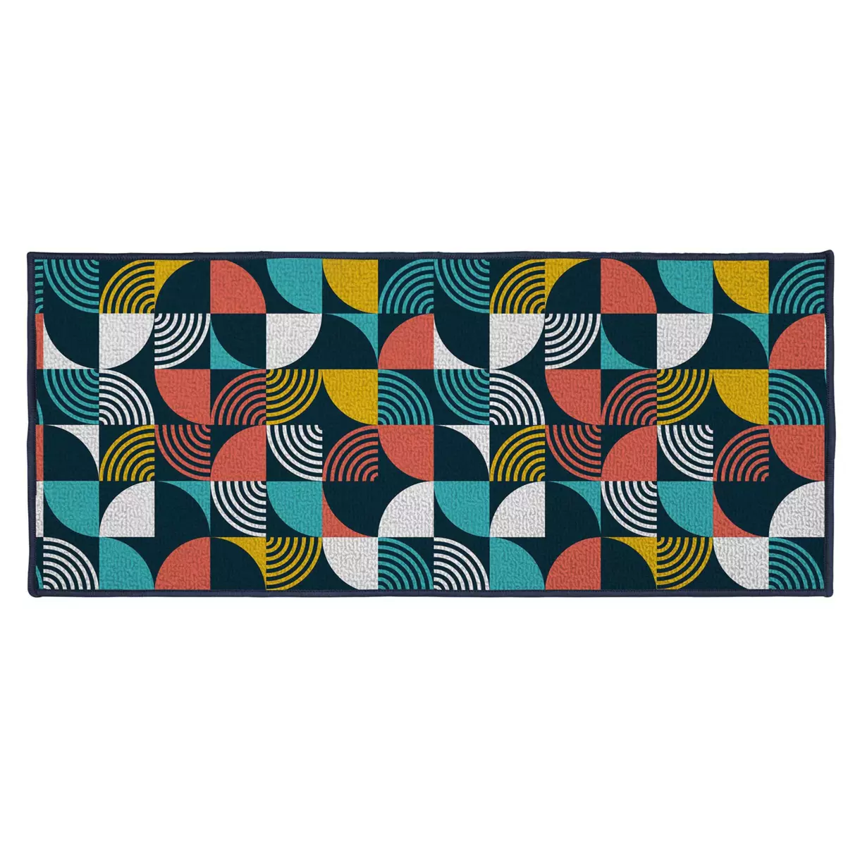 Tapis multi-usage (120 cm) Rythmo Orange 1
