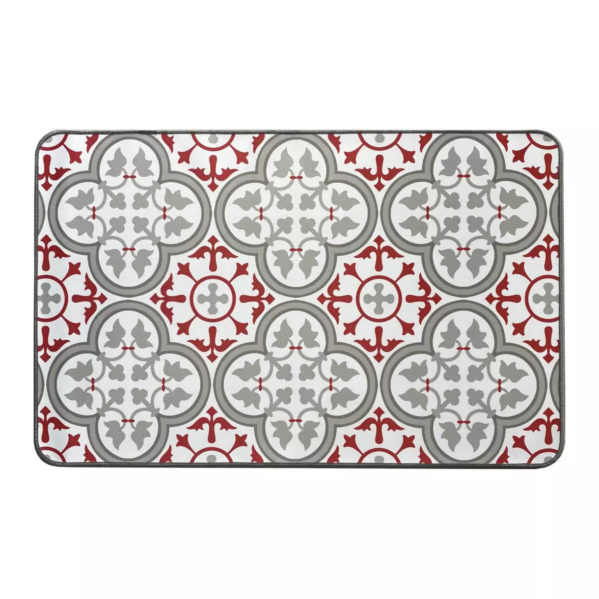 Tapis d'entrée antidérapant (80 cm) Paco Rouge 1