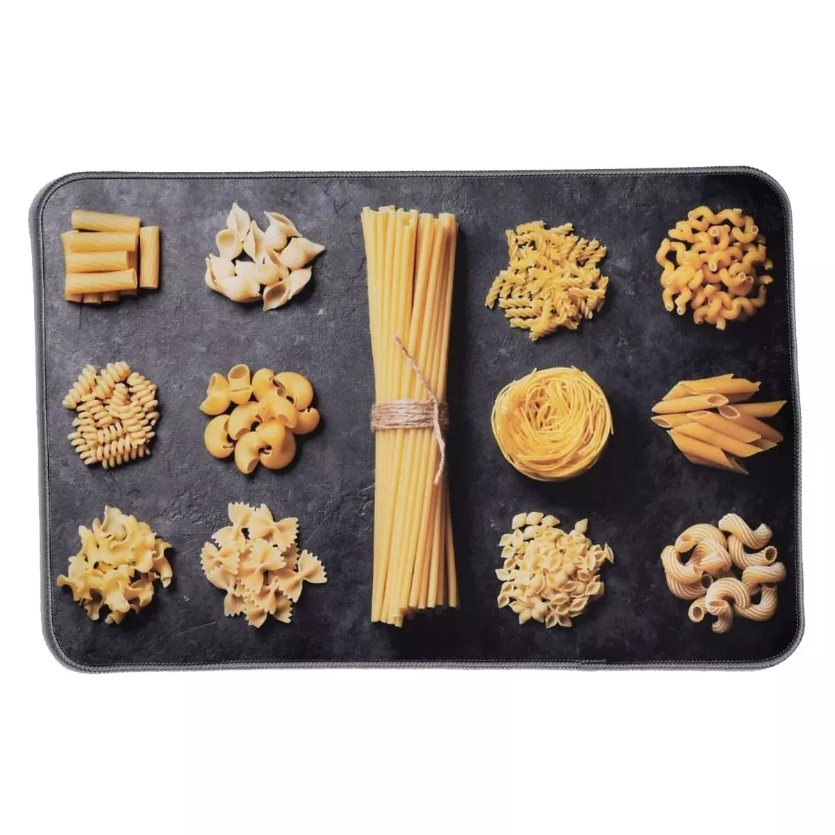 Tapis de cuisine (60 cm) Pasta Jaune 1