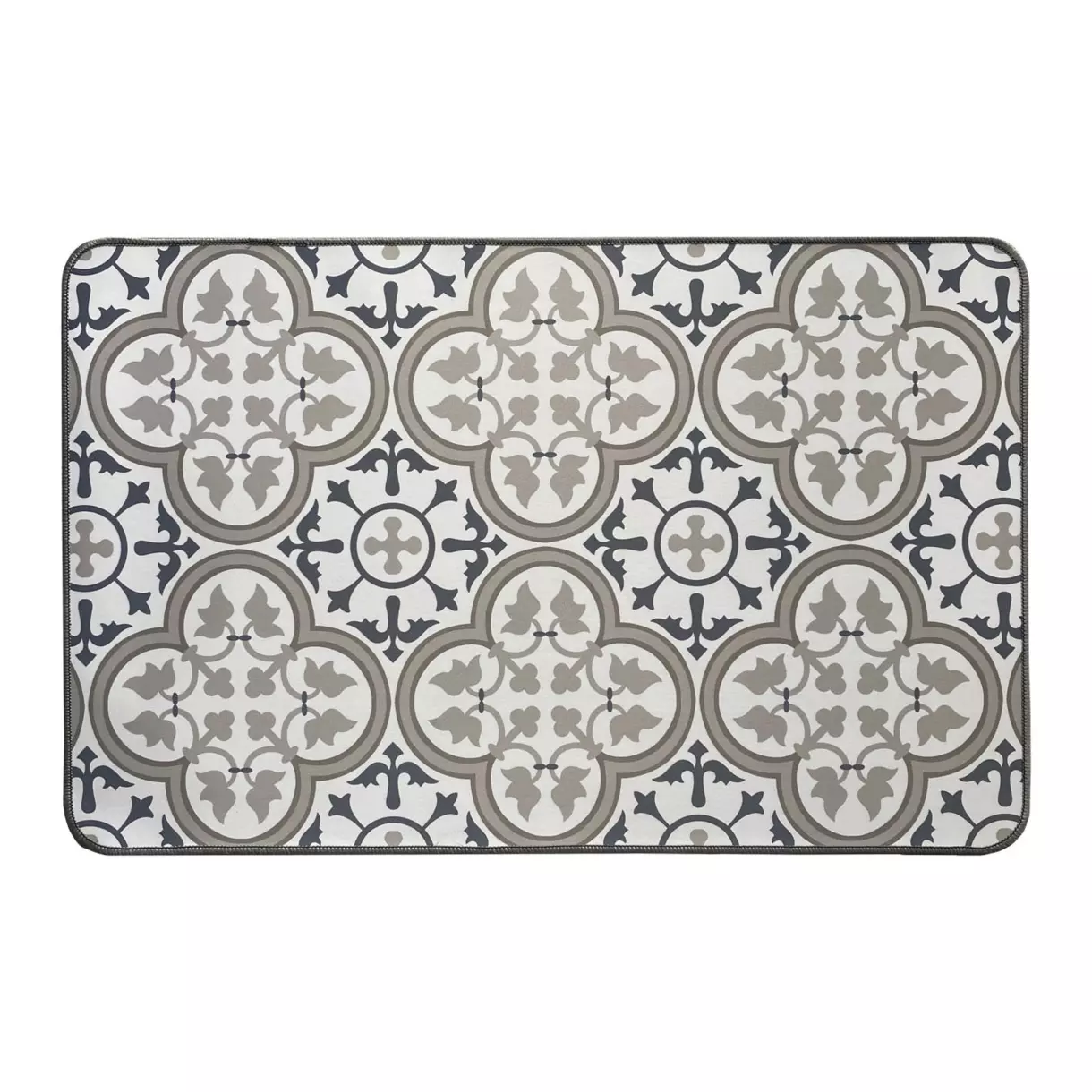 Tapis d'entrée antidérapant (80 cm) Paco Bleu 1