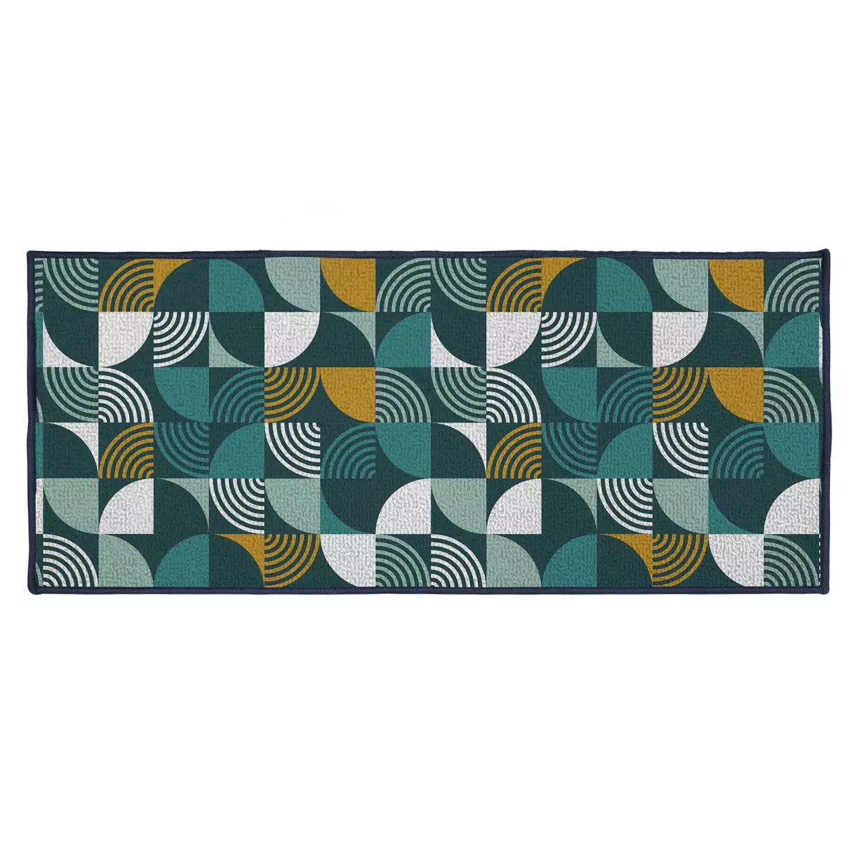 Tapis multi-usage (120 cm) Rythmo Bleu 1