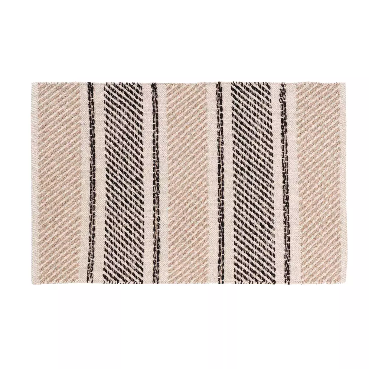Tapis de salon (90 cm) Silves Noir