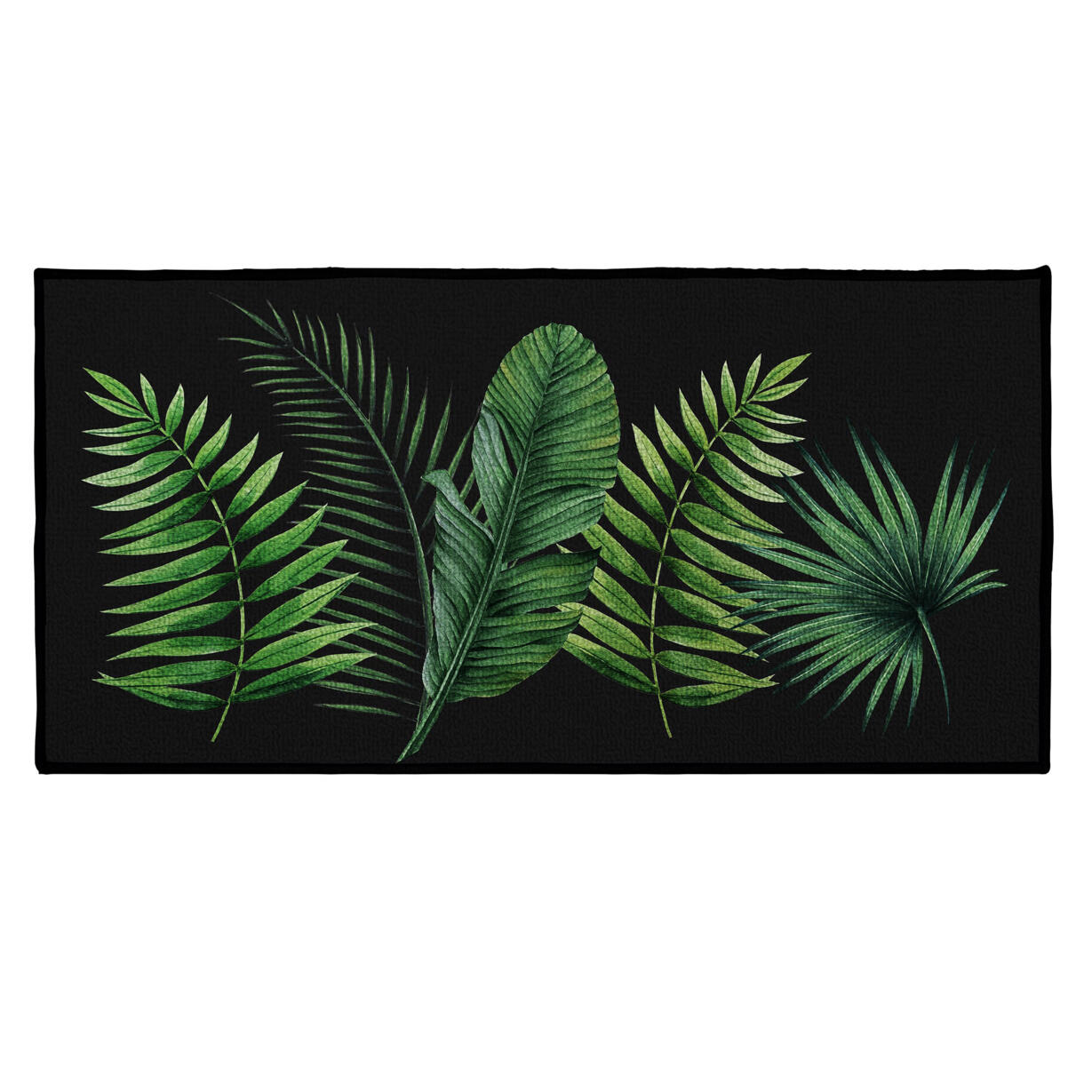 Tappeto multiuso (120 cm) Tropical Green Verde 1