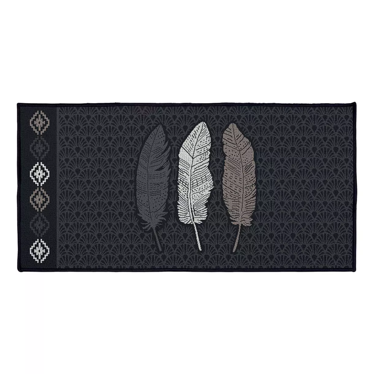 Tapis multi-usage (120 cm) Eternity Gris anthracite 1