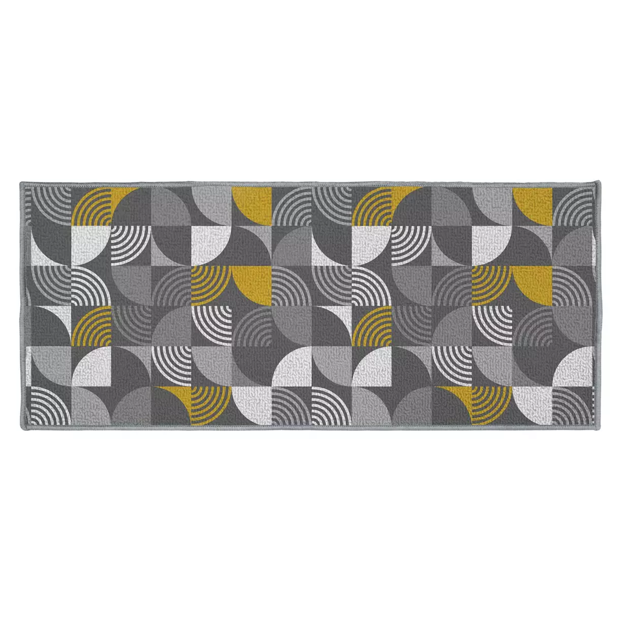 Tapis multi-usage (120 cm) Rythmo Gris 1